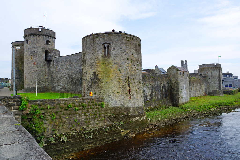 King John's Castle from Thomond Bridge, Limerick