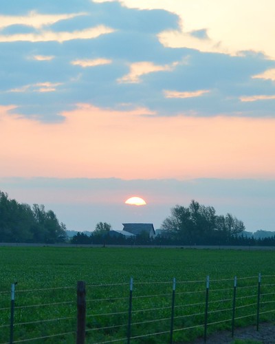 sunrise outdoors country kansas