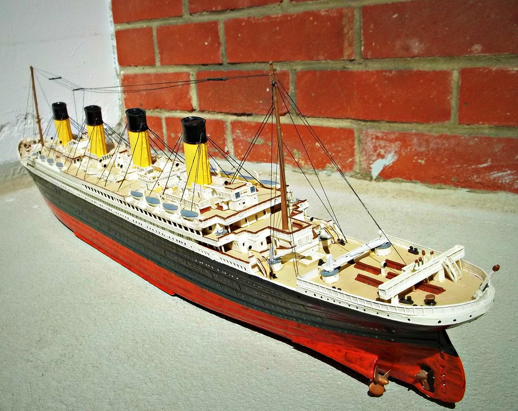 My Titanic Model Ship 100th Anniversary Of Titanic