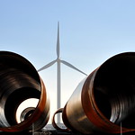 From pipe to windturbine