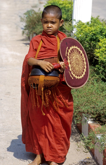 Young Monk, Myanmar