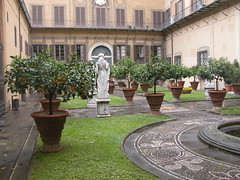 Walled garden, Palazzo Medici-Riccardi