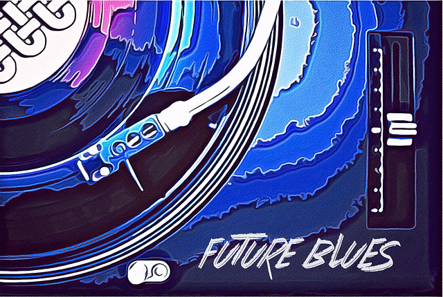 Future Blues Canvas
