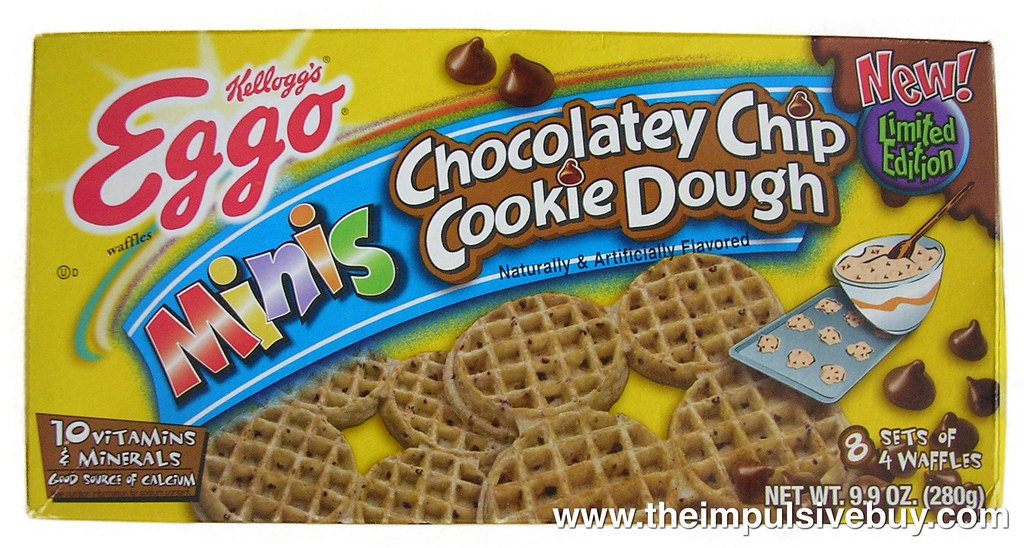 Click here to read our Kellogg’s Eggo Minis Chocolatey Chip Cookie Dough Wa...