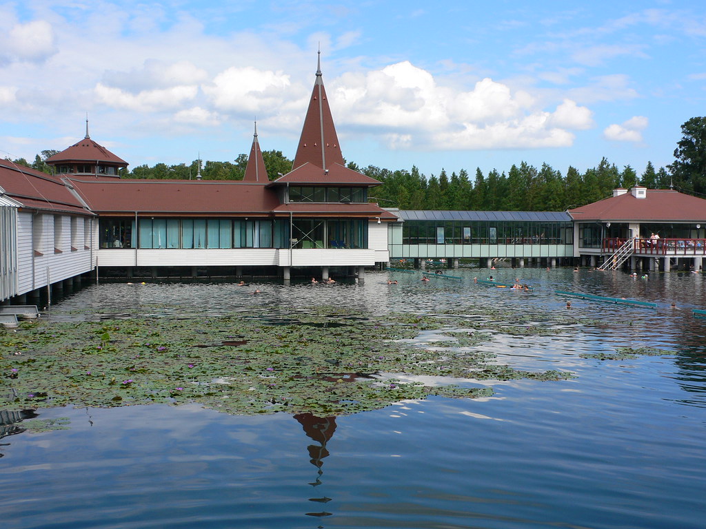 Heviz Thermal Lake at Hévíz, Hungary | www.lakeheviz.com/ Photos f… | Flickr