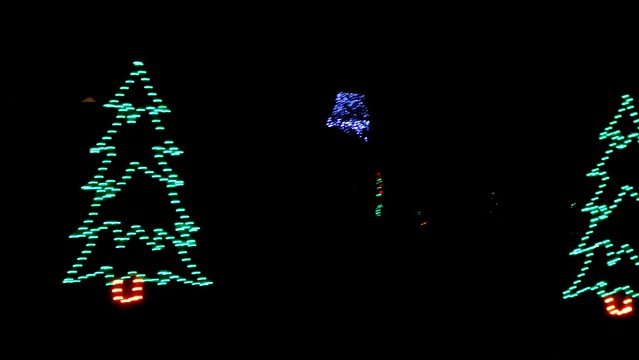 Wayne County Lightfest - Christmas Trees