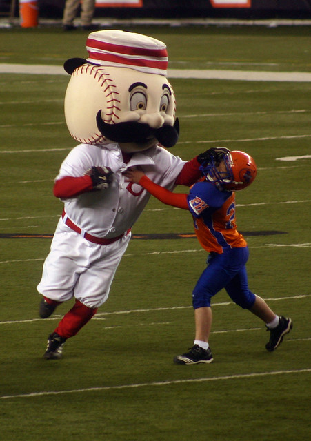 Is Pee-Wee vs. Mascot Football Becoming Too Violent?