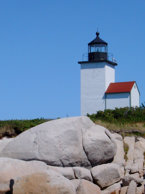Mark Island Lighthouse, off Stonington, Maine (2)
