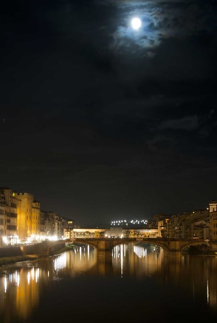 Ponte Vecchio by Moonlight