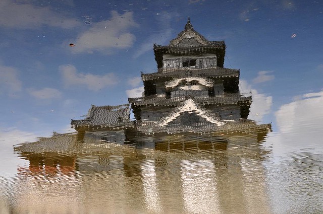 Matsumoto Castle Floating