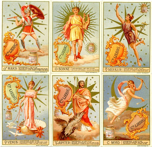 Liebig Tradecards - S355 Heavenly Bodies