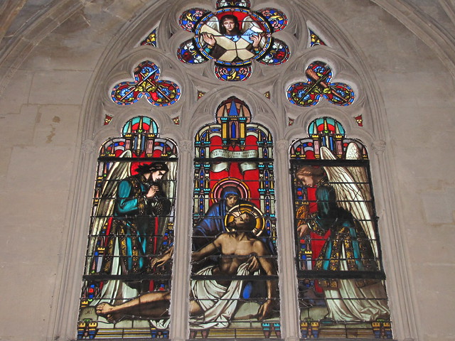 Fresco of Saint Germain l'Auxerrois Cathedral