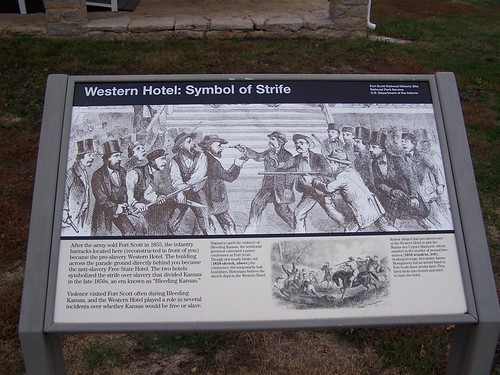 Strife Sign Western Hotel: Symbol of Strife | Interpretive Display at Fo… | Flickr