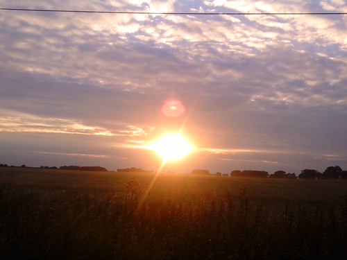 Sunset by Bastii², Sonnenuntergang in Kyritzkyritz