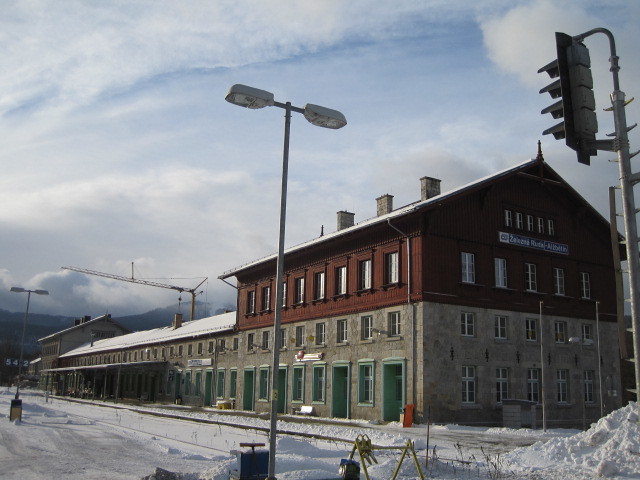 Bahnhof Bayr. Eisenstein / Železná Ruda