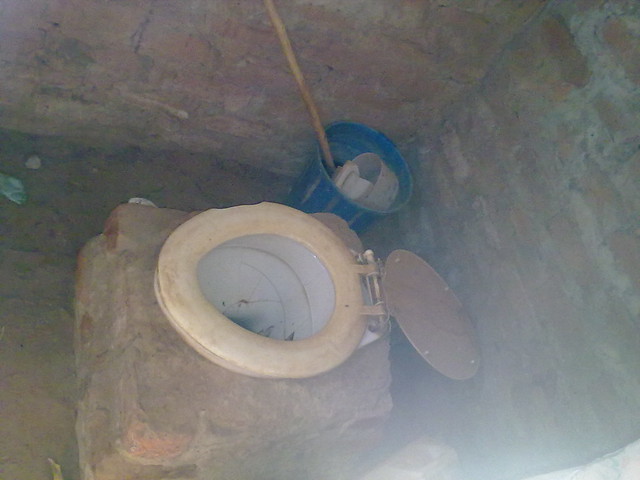 pit toilet