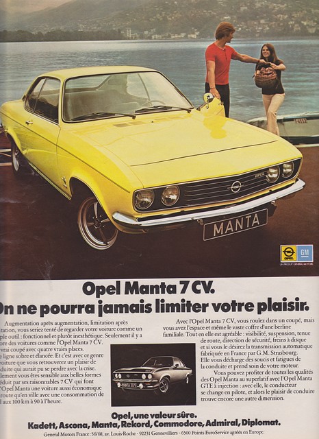 Opel Manta - 1974