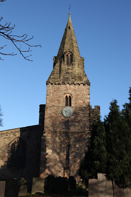St Botolph's Church tower, Shepshed