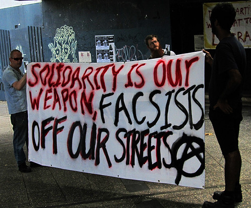"SOLIDARITY IS OUR WEAPON"
