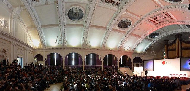 The Albert Hall in Nottingham during the #naconf 2011