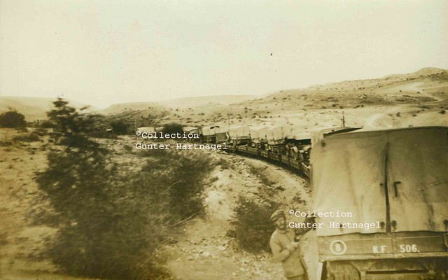 Jezreel railway from Dara'a towards Haifa