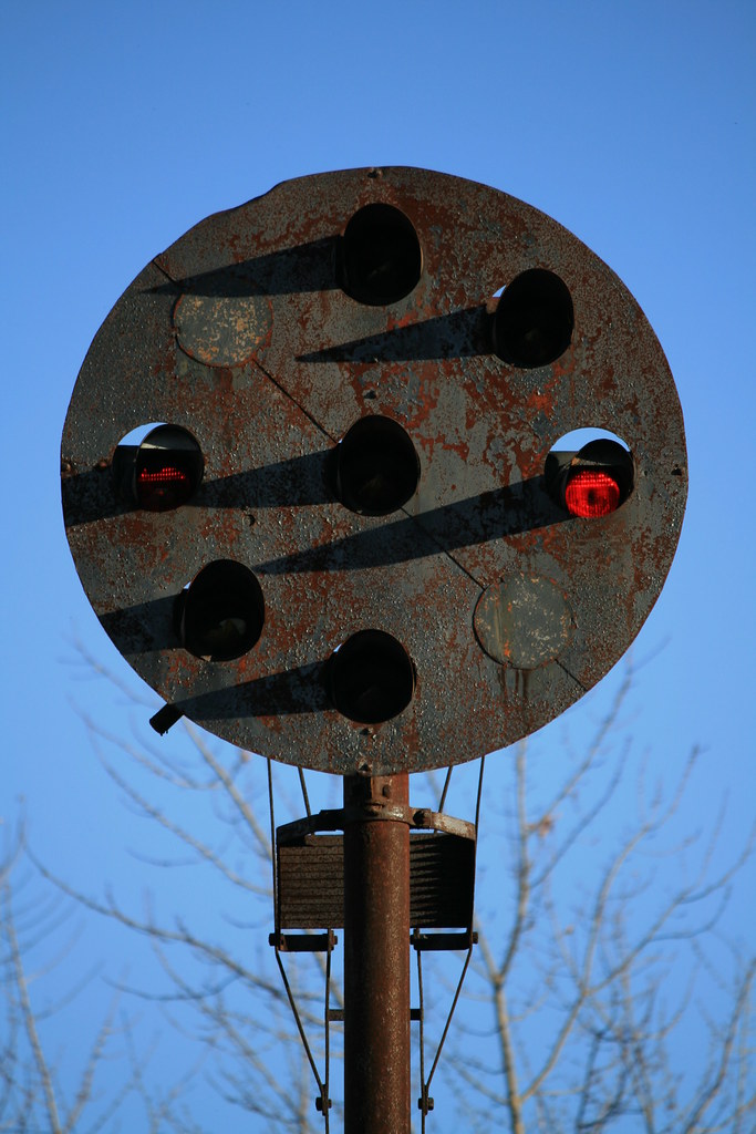Railroad Position Light Signal