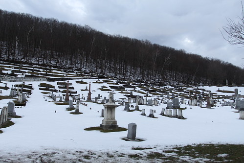 sunset snow graveyard ma northadams img9253
