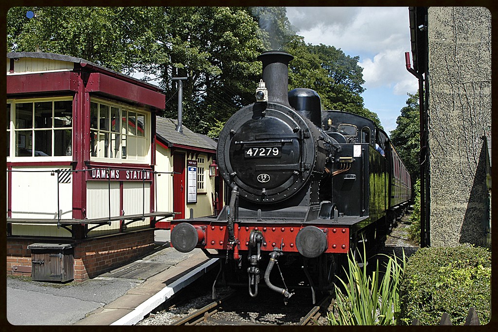 Ex. LMS Jinty 0-6-0-T 47279 at Damems Station | Damems claim… | Flickr