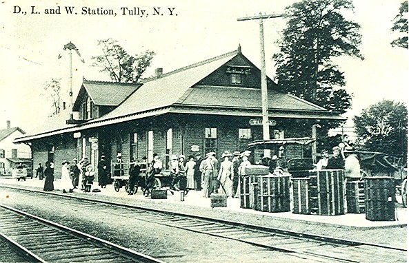 DL&W Station, Tully, NY