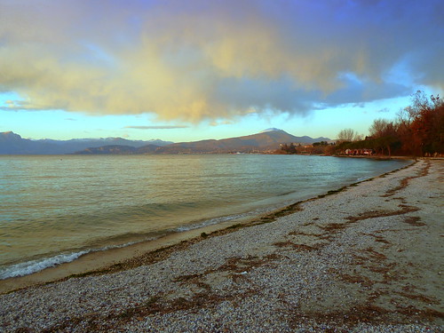Pacengo beach by Daniele Sala Photography©, gardalake gardaland lake water river sun sunset landscape lakeview sunrise garda gardasee benaco ita