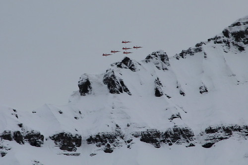 Patrouille Suisse über dem Gebiet Männlichen im Kanton Bern in der Schweiz | by chrchr_75