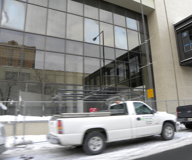 Construction on St. Paul, MN Scientology building starting again around January 17, 1010