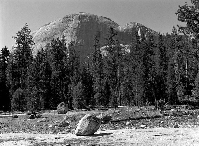 The other side of Half Dome