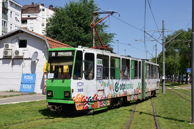 GSP 365 in Novi Beograd, Schlaufe Block 45 DDC_6693