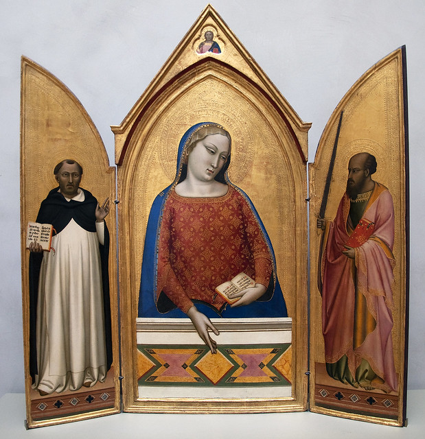 Virgin Mary with  Saints
