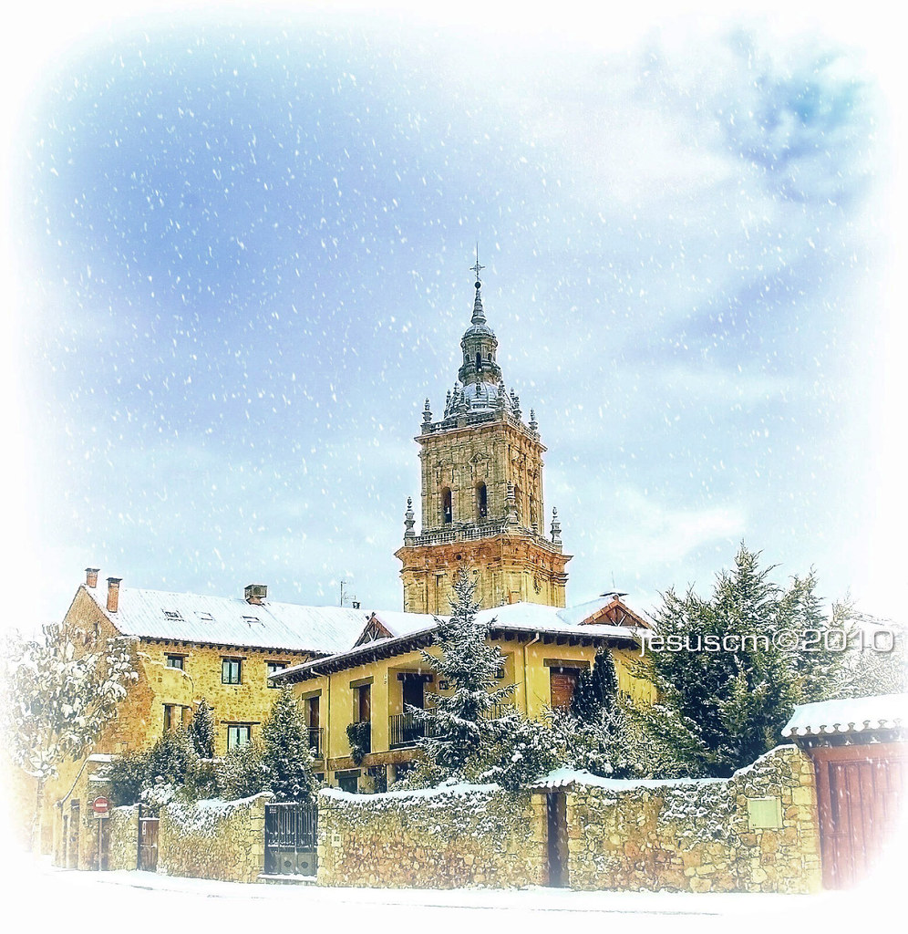 snow in the village by jesuscm