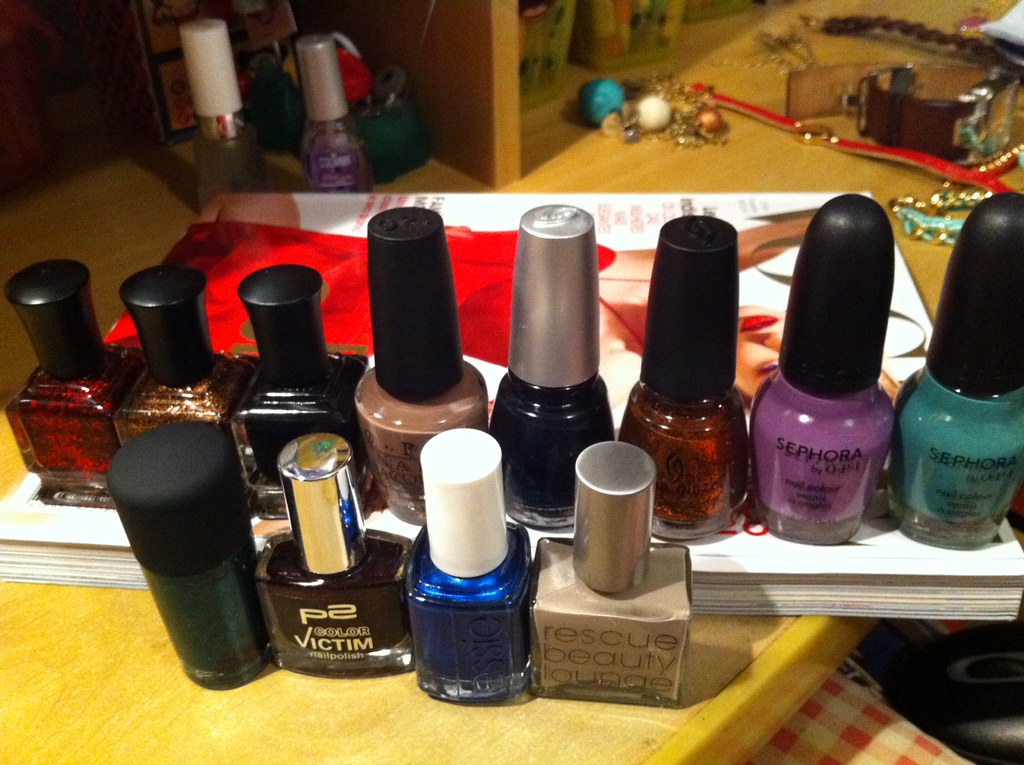 My new babies! | I've always been crazy about nail polish, t… | Flickr