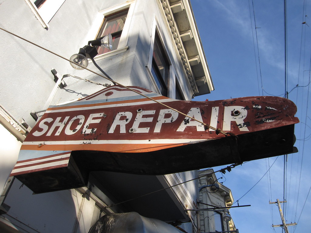 shoe repair (8th Avenue near Clement Street) | www.yelp ...