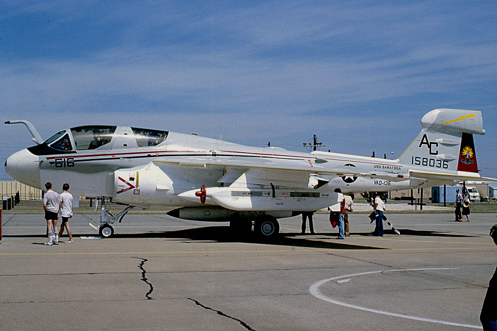 EA-6B Prowler - Sheppard Air Force Base - April 1978