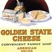 1926 Golden State Cheese Advertisement
