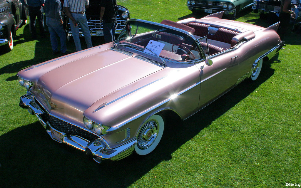 Image of 1958 Cadillac Eldorado Biarritz - lavender -  fvlT