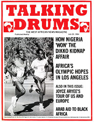 talking drums 1984-07-23 Nigeria the Dikko kidnap affair Africa Olympic hopes in Los Angeles