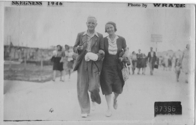 Walking Portrait at Skegness 1946