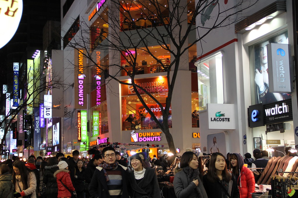 Myeng Dong (IMG_2727) | Myeng Dong area in Seoul on Saturday… | Flickr