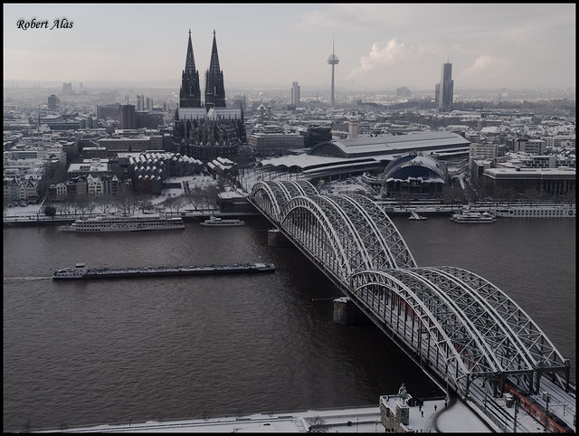 Schnee in Köln