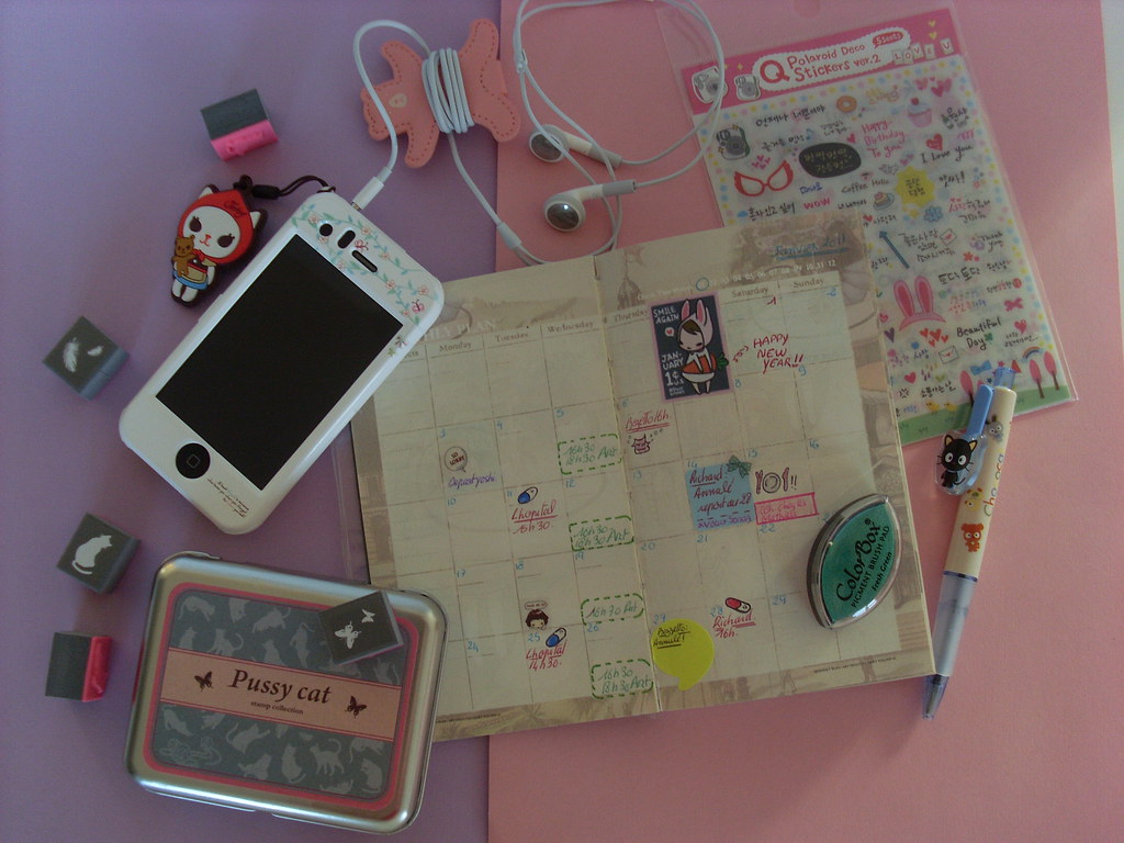 Pretty stuff .., I really like to decorate my diary and …