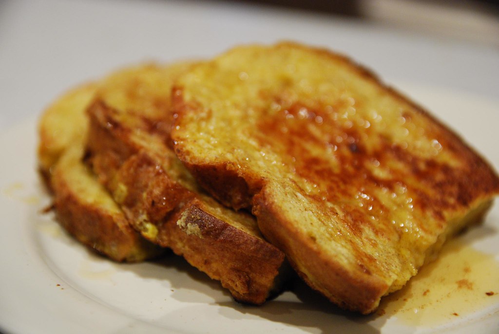 French Toast close-up - Julia's breakfast | It's amazing wha… | Flickr