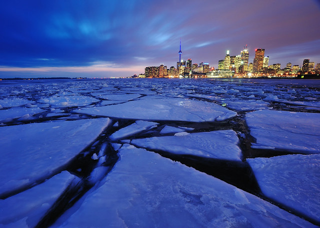Toronto Harbour, Broken Ice