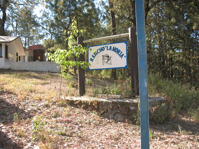 Rancho La Noria. Viaje Tepic - Miramar en Bicicleta, ruta de montaña