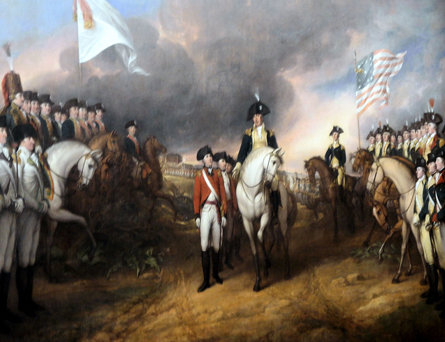 Surrender of Lord Cornwallis by John Trumbull in the US Capitol Rotunda